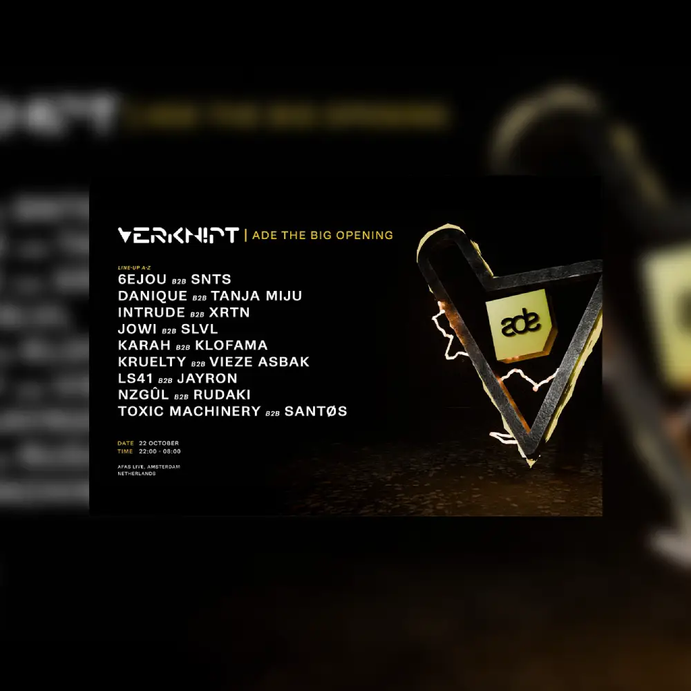 Verknipt ADE The BIG Opening